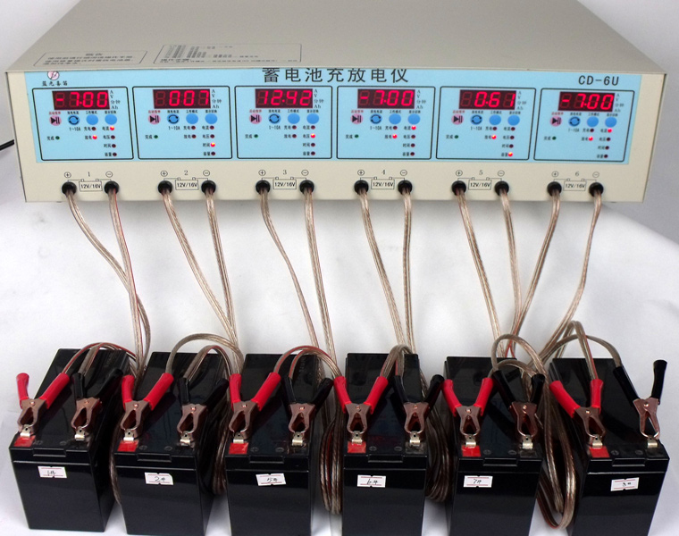CD-6U 藍(lán)光蓄電池充放電儀